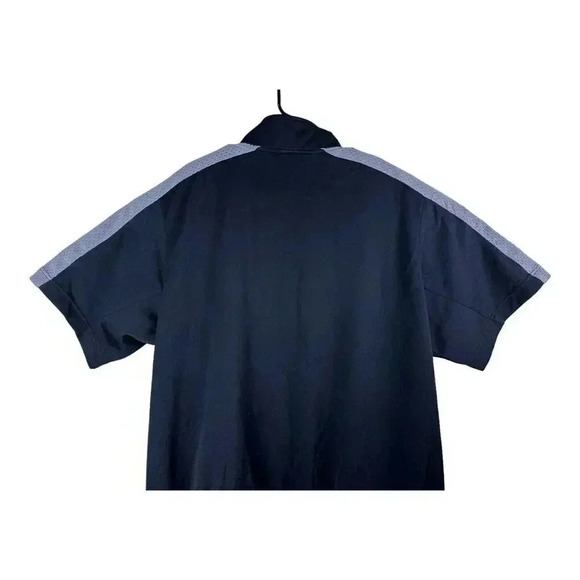 Nike Air Warmup Jacket Men XL Black Full Zip Track Short Sleeve Set It Off Zip - Picture 6 of 11